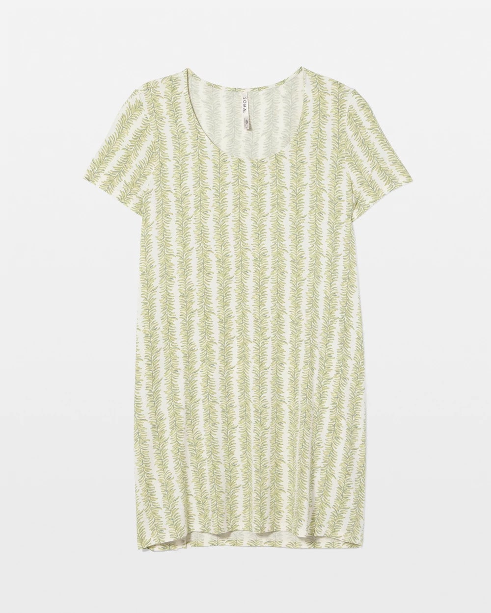 Short Sleeve Scoop Neck Sleepshirt