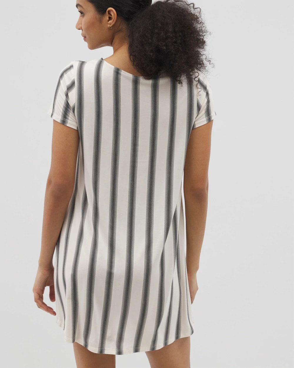 Short Sleeve Scoop Neck Sleepshirt
