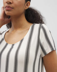 Short Sleeve Scoop Neck Sleepshirt
