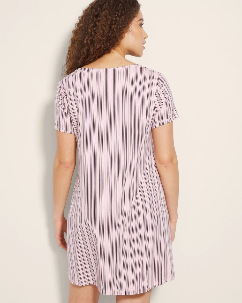 Short Sleeve Scoop Neck Sleepshirt