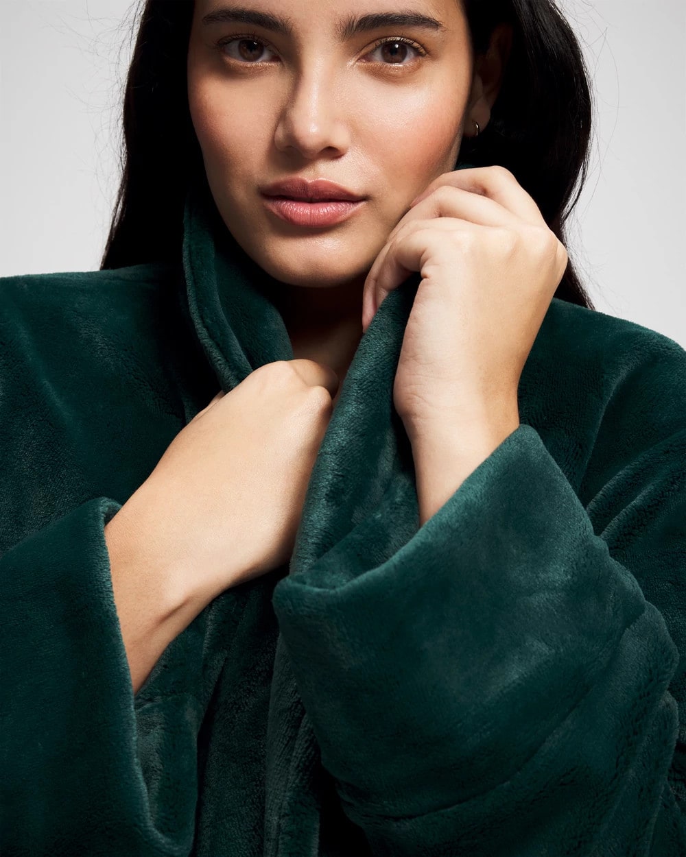 Plush Short Robe