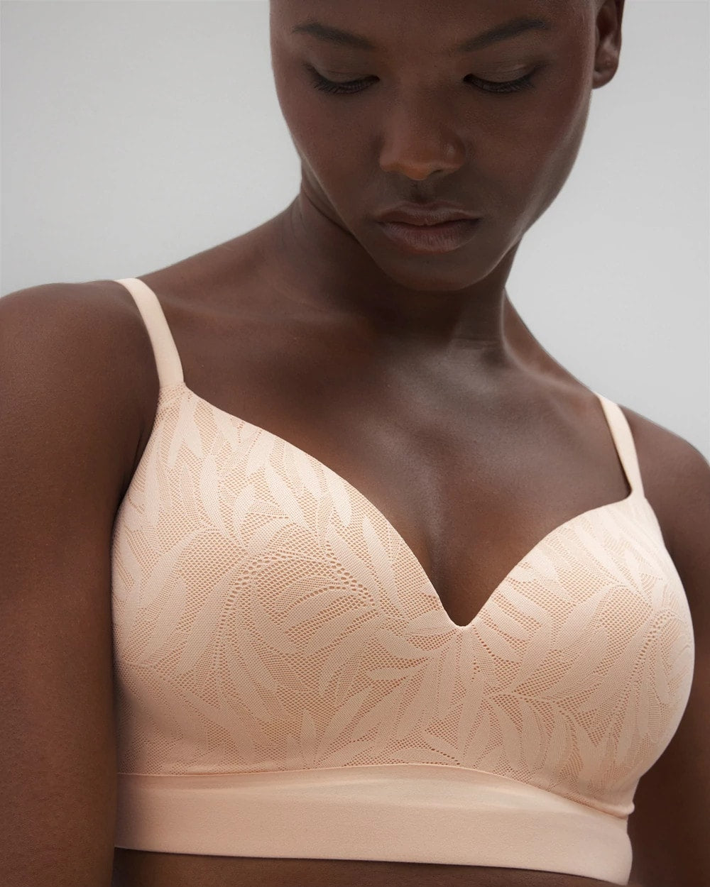 Wireless Bra with Lace