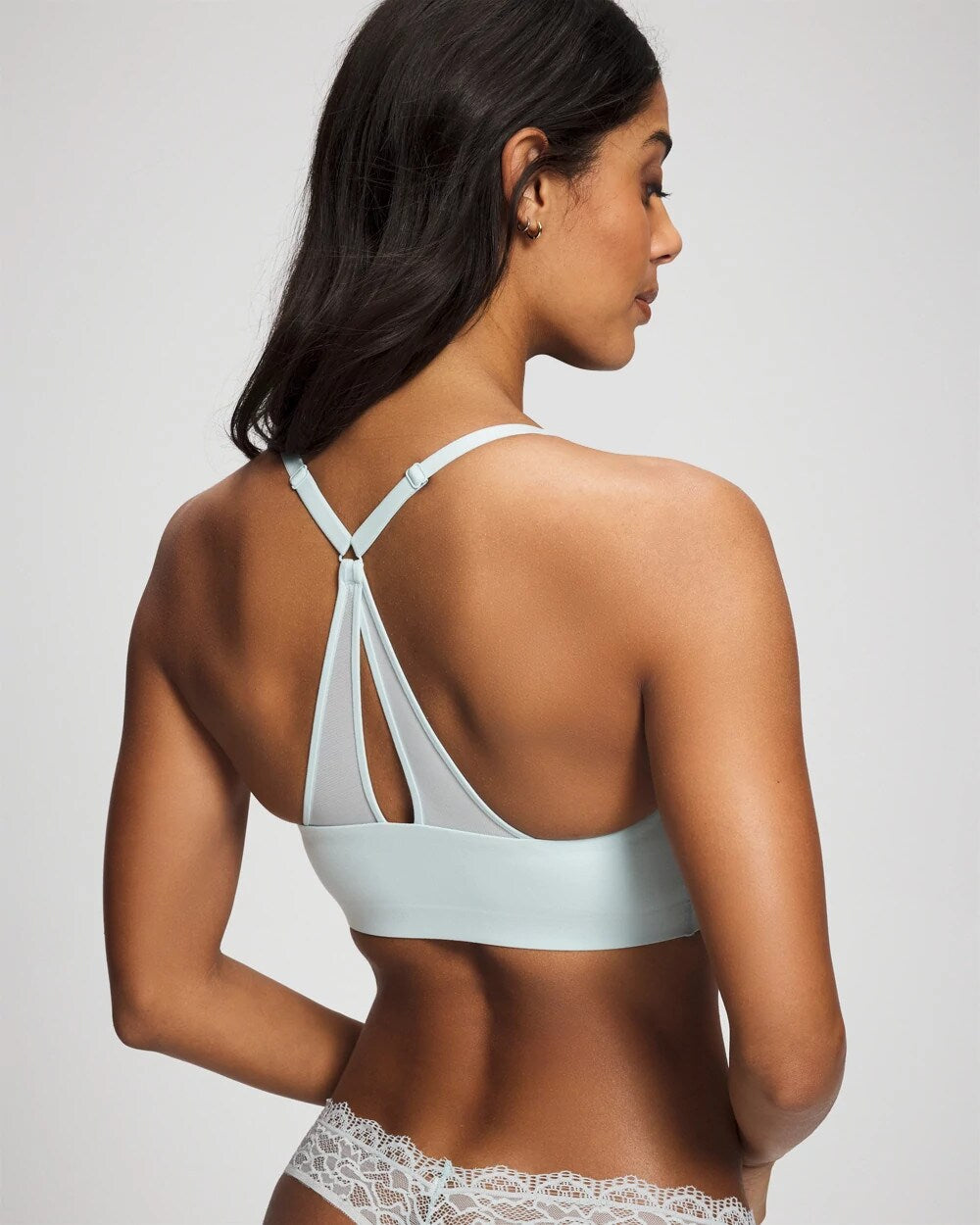 Racerback Mesh Bralette