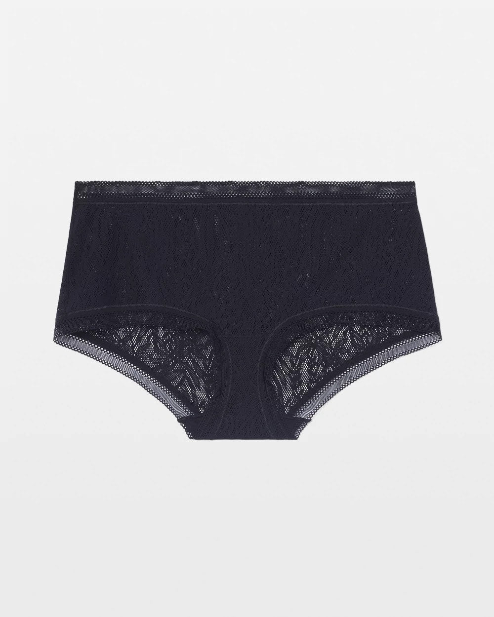 Soma Boyshort Panty with Stretch Lace