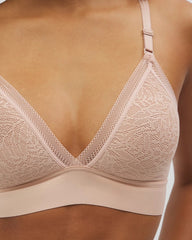 Triangle Bralette with Lace