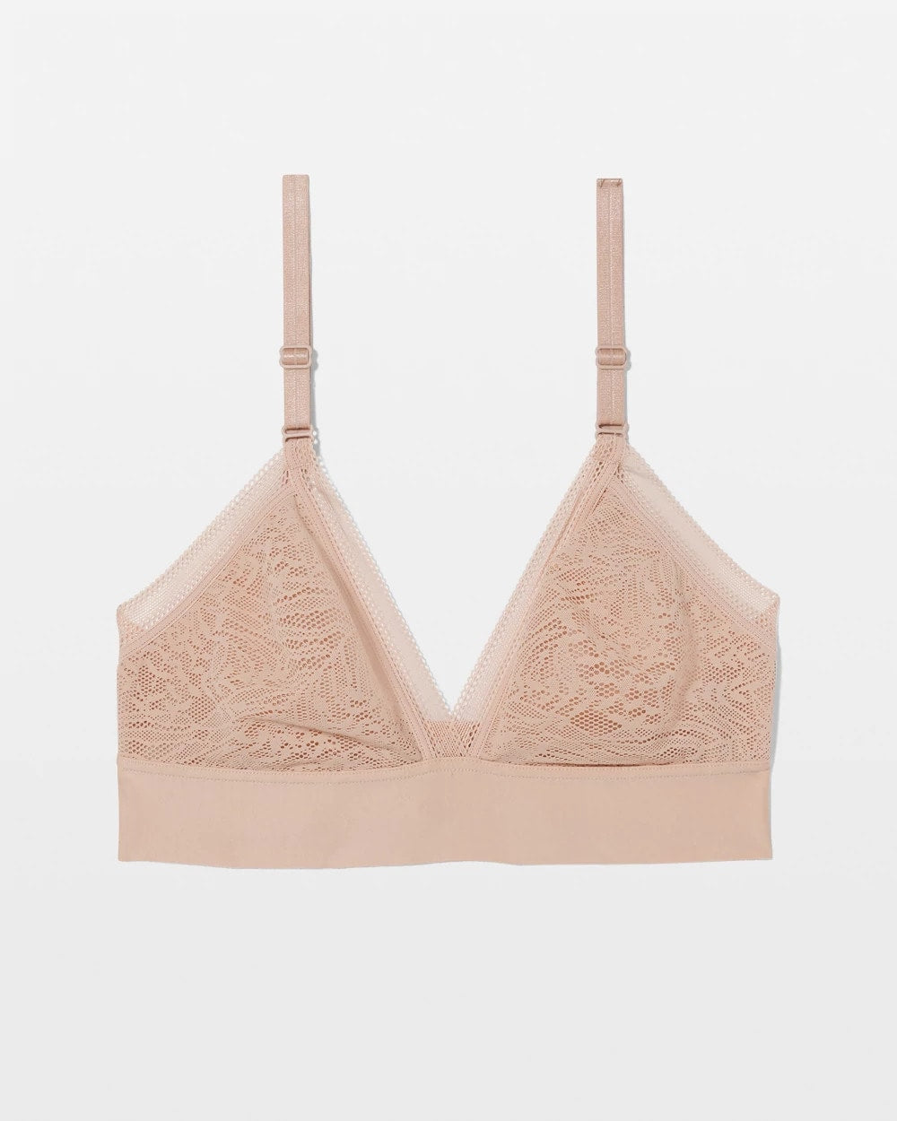 Triangle Bralette with Lace