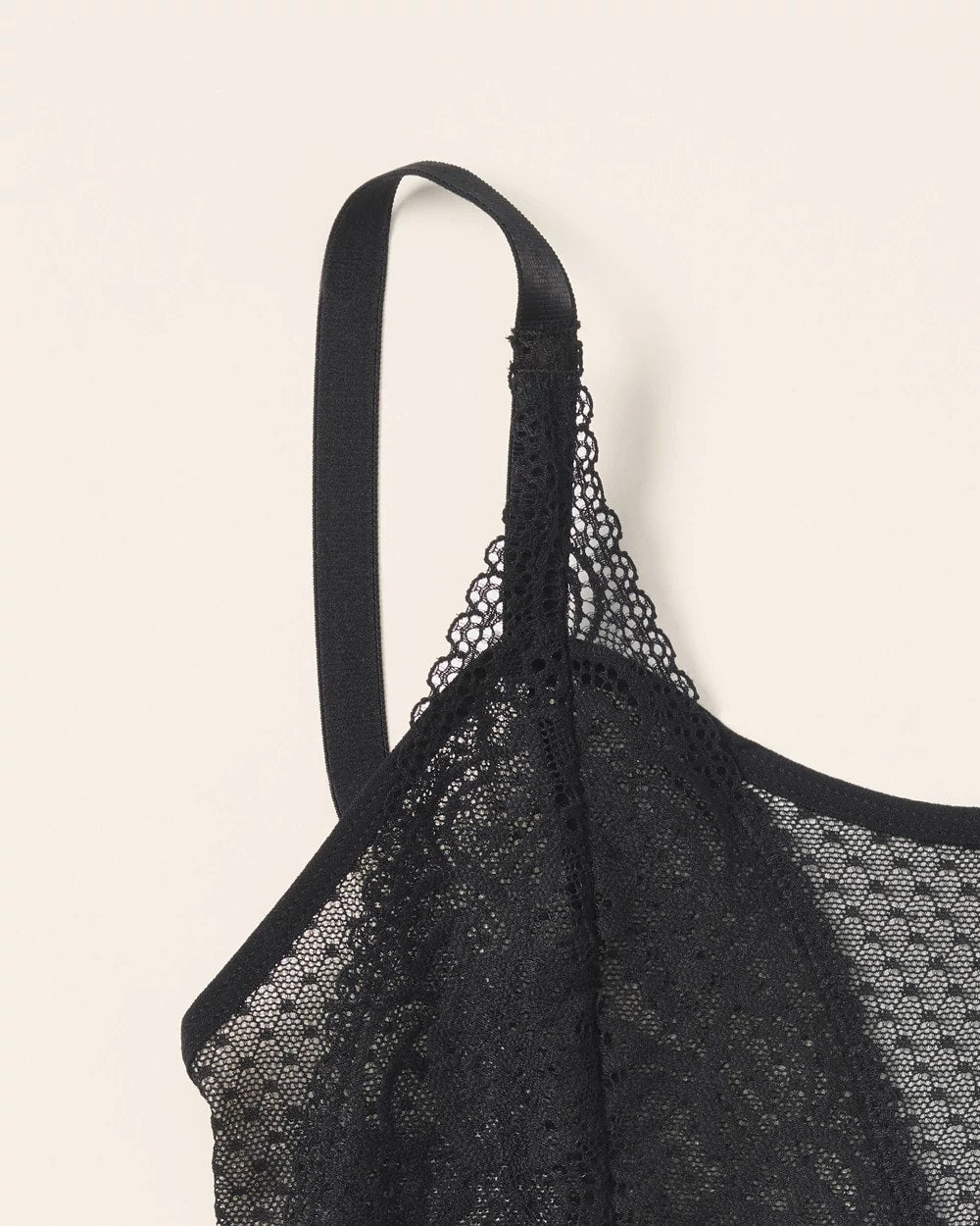 Wireless Pocketed Cupless Lace Bralette