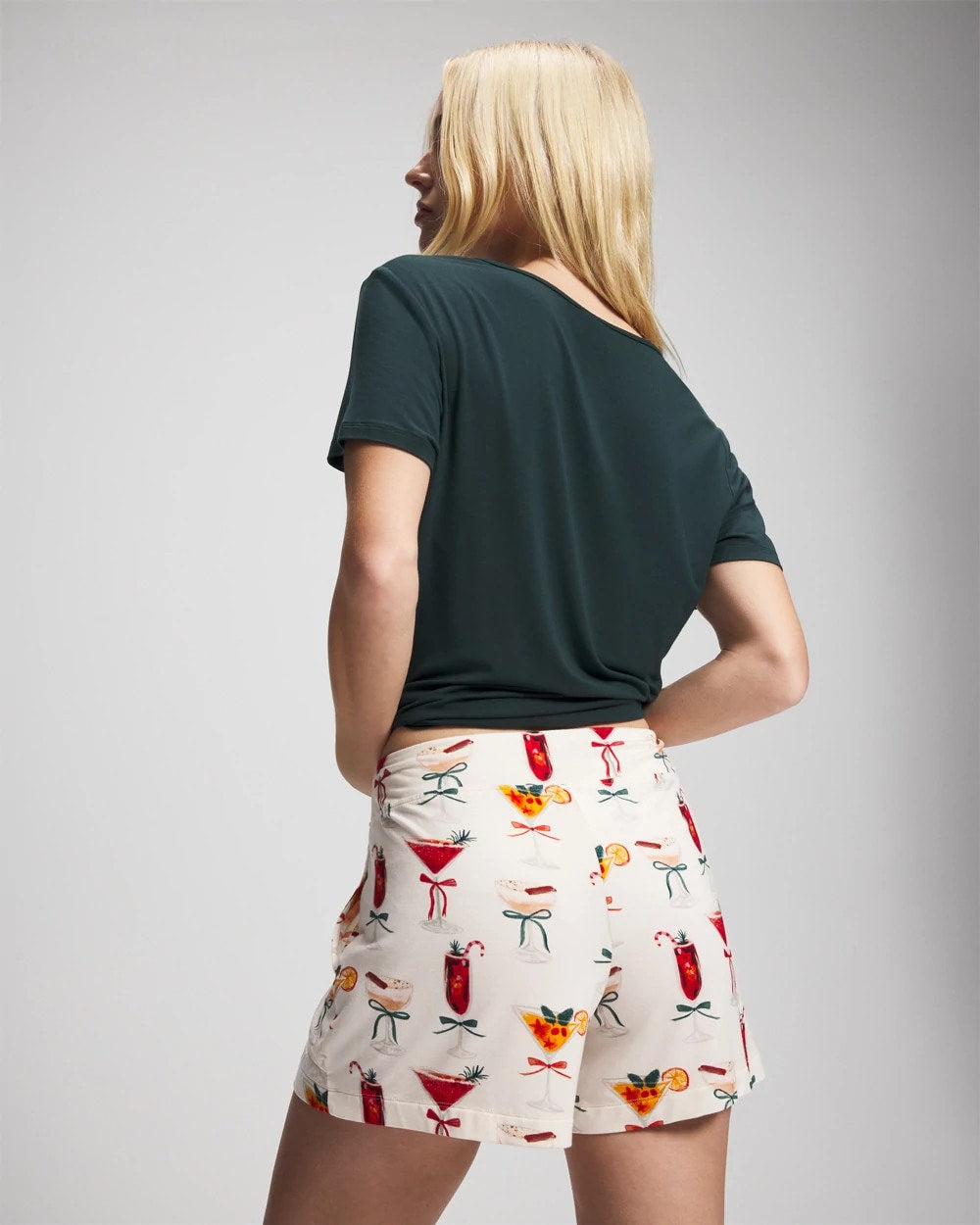 Packaged Short-Sleeve Short Pajama Set