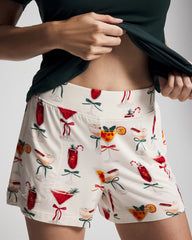 Packaged Short-Sleeve Short Pajama Set