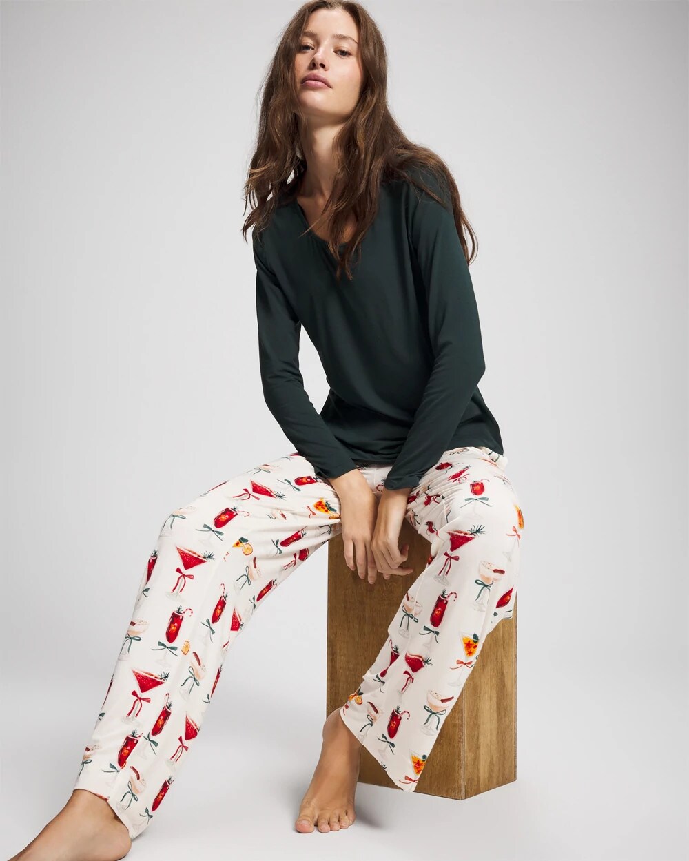 Packaged Long-Sleeve Pant Pajama Set