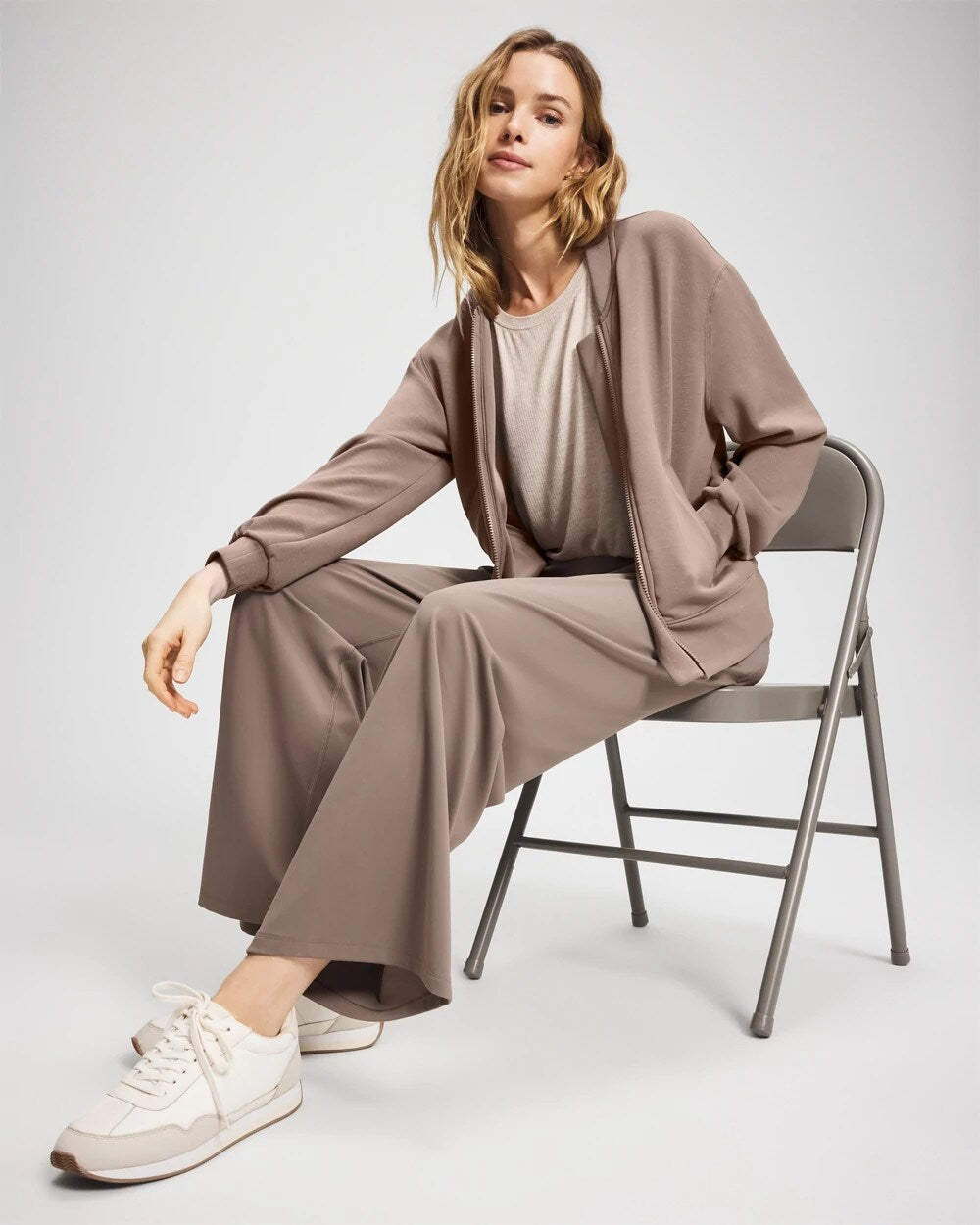 High-Waist Wide-Leg Pants