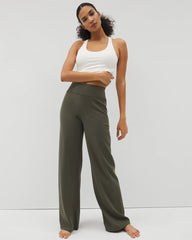 High-Waist Wide-Leg Pants