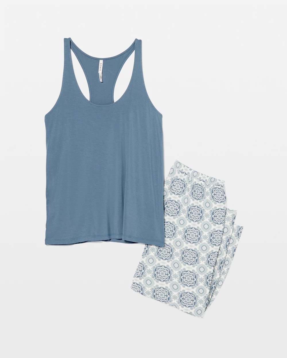 Tank + Crop Pants Pajama Set