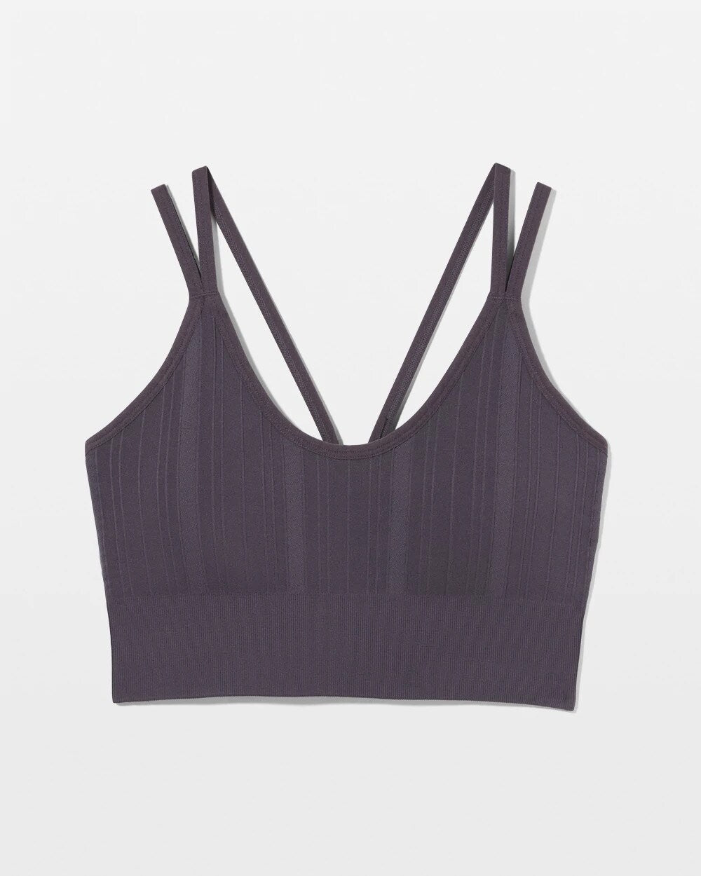Seamless Bra With Strappy Back