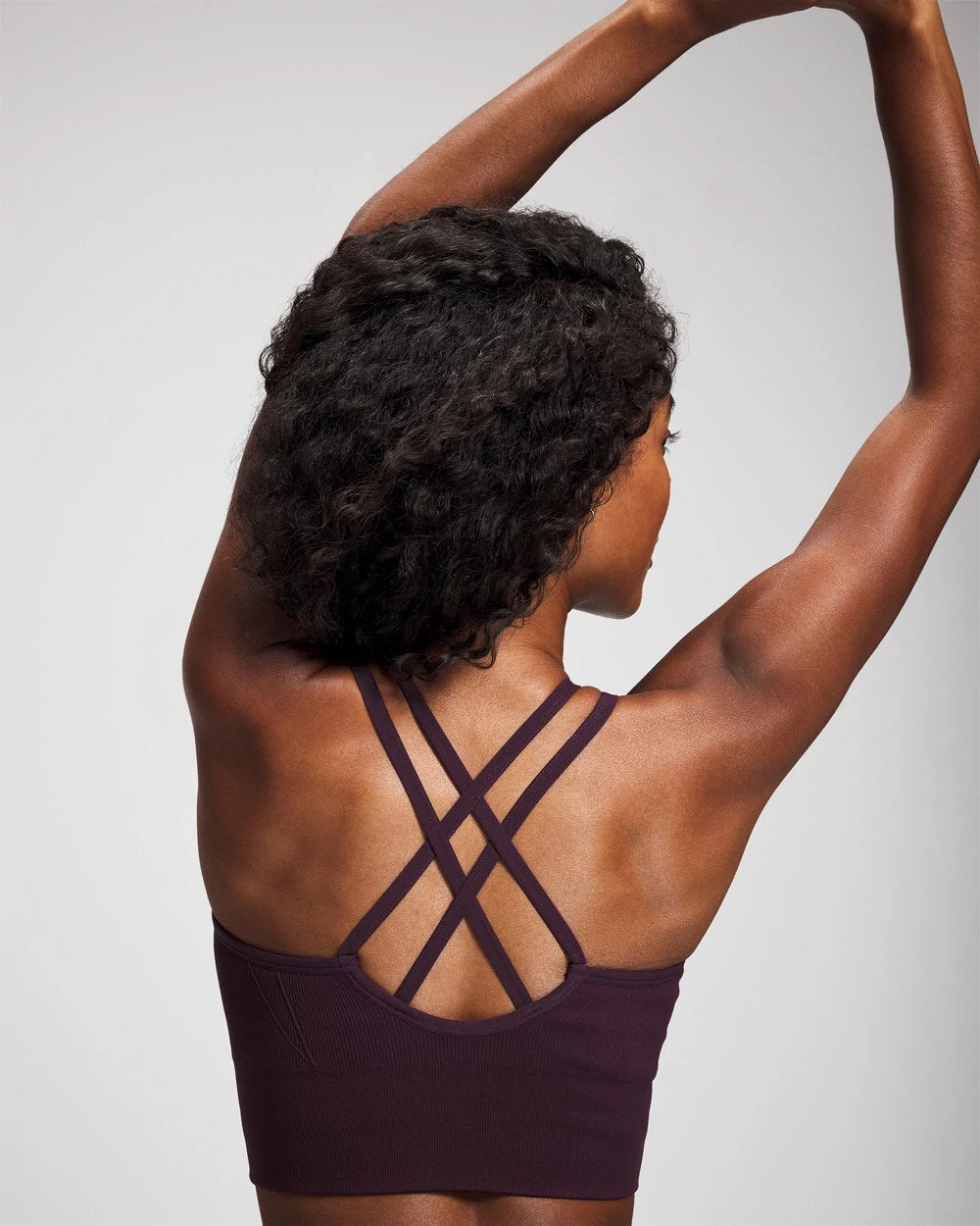 Longline Bra with Strappy Back