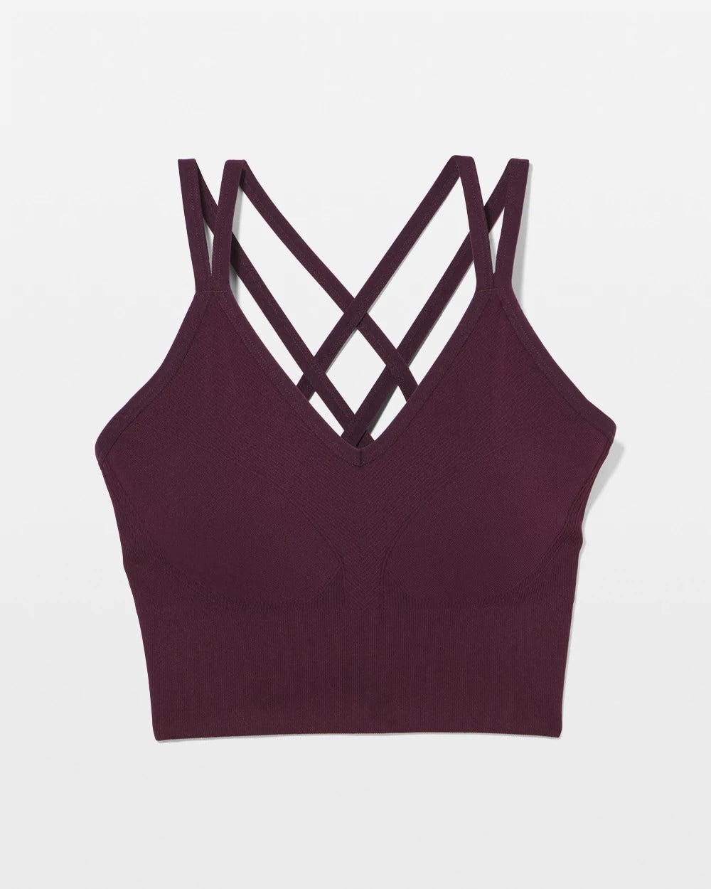 Longline Bra with Strappy Back