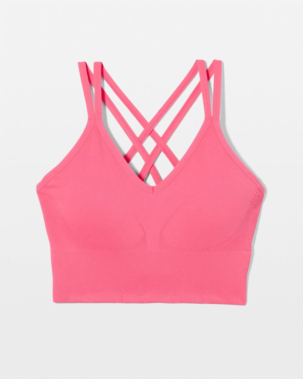 Longline Bra with Strappy Back