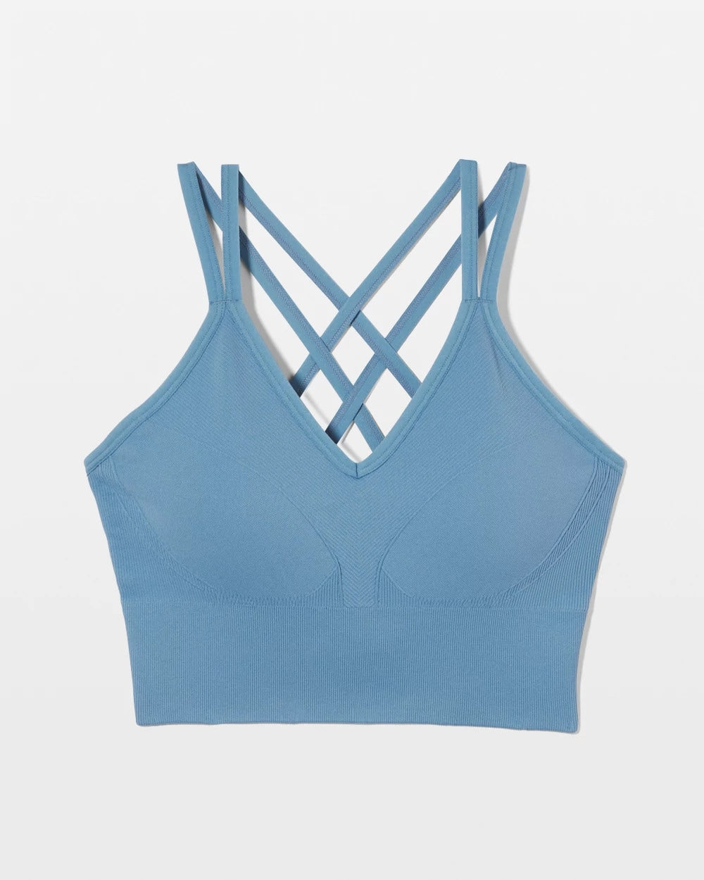 Longline Bra with Strappy Back