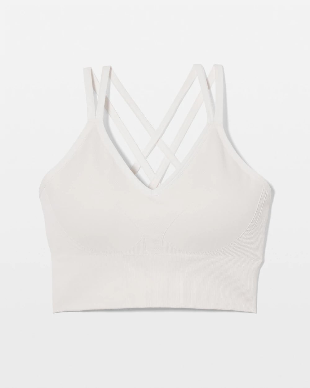 Longline Bra with Strappy Back