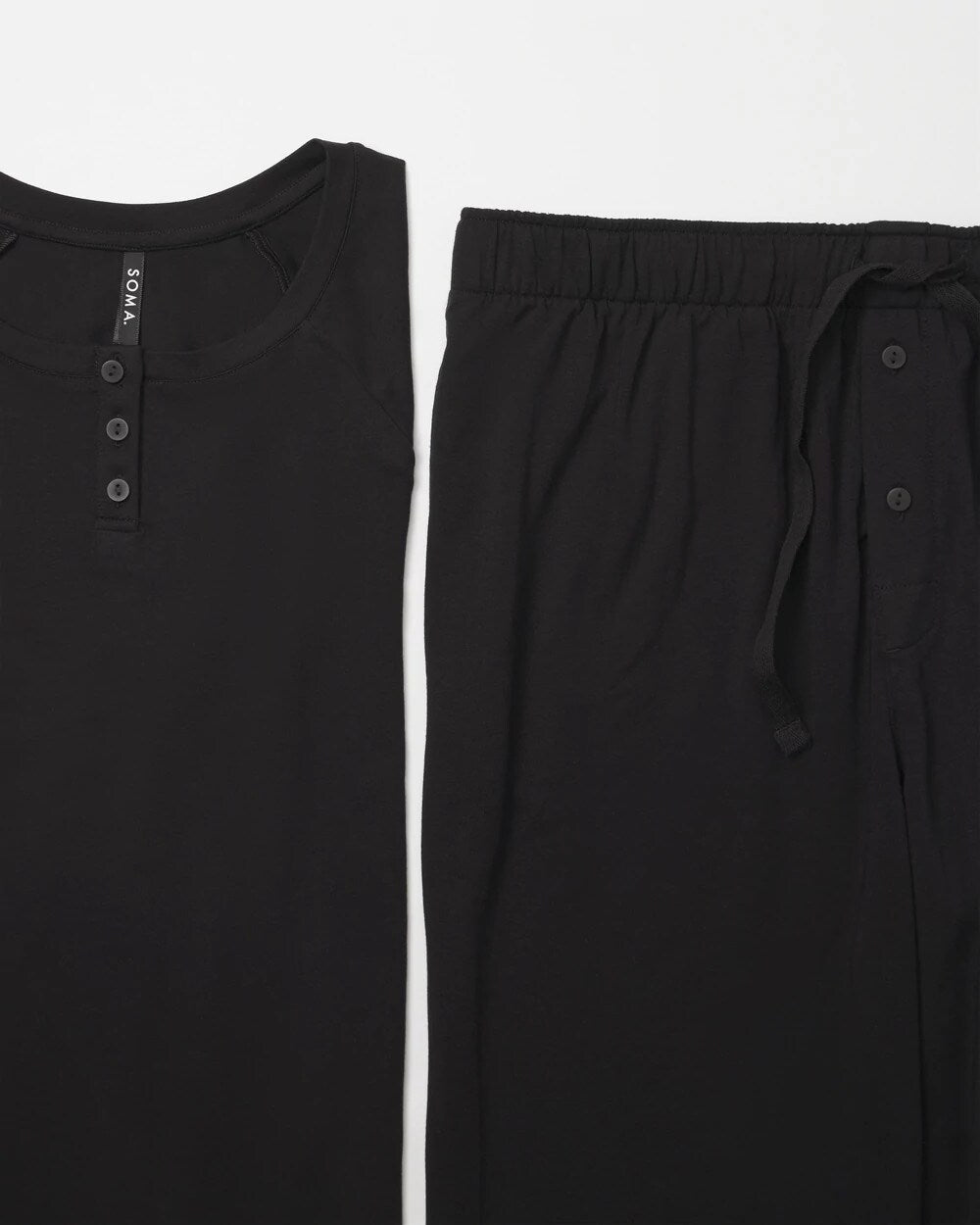 Men's Henley Pajama Top