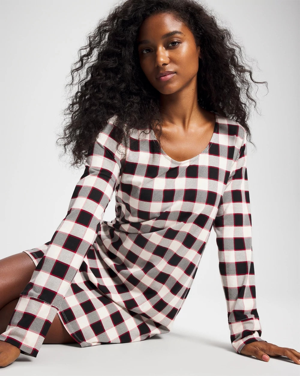 Long-Sleeve Sleepshirt
