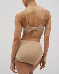 Vanishing Edge Microfiber Modern Brief Panty with Lace