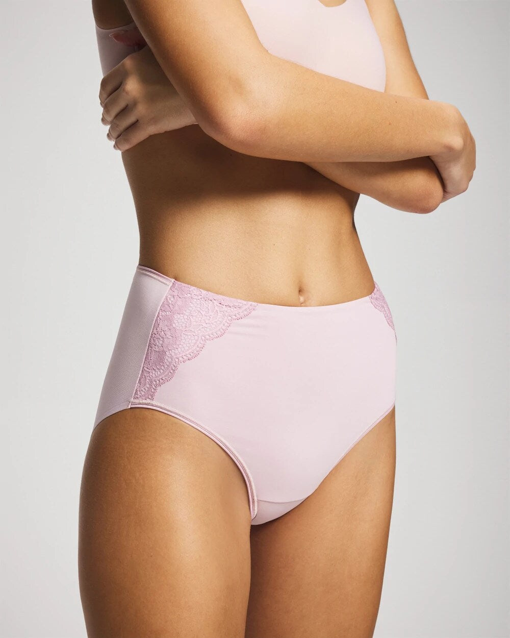 Tummy Modern Brief Panty with Lace