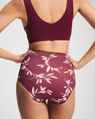 Tummy High-Waist Brief Panty with Lace