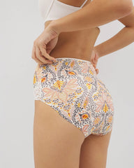 Tummy High-Waist Brief Panty with Lace