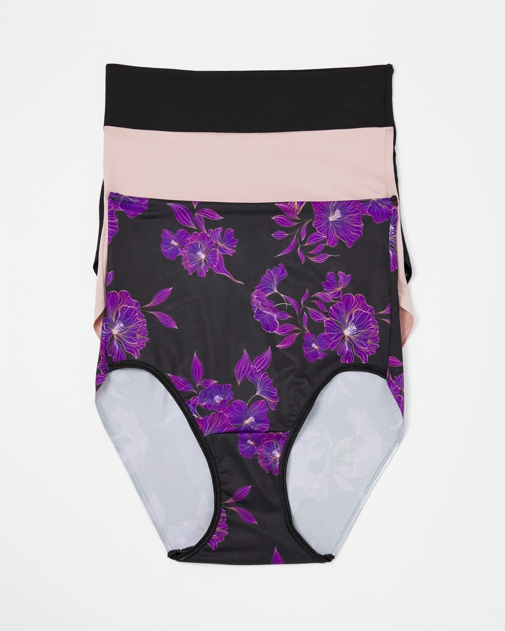 Tummy High-Waist Brief Panty 3 Pack