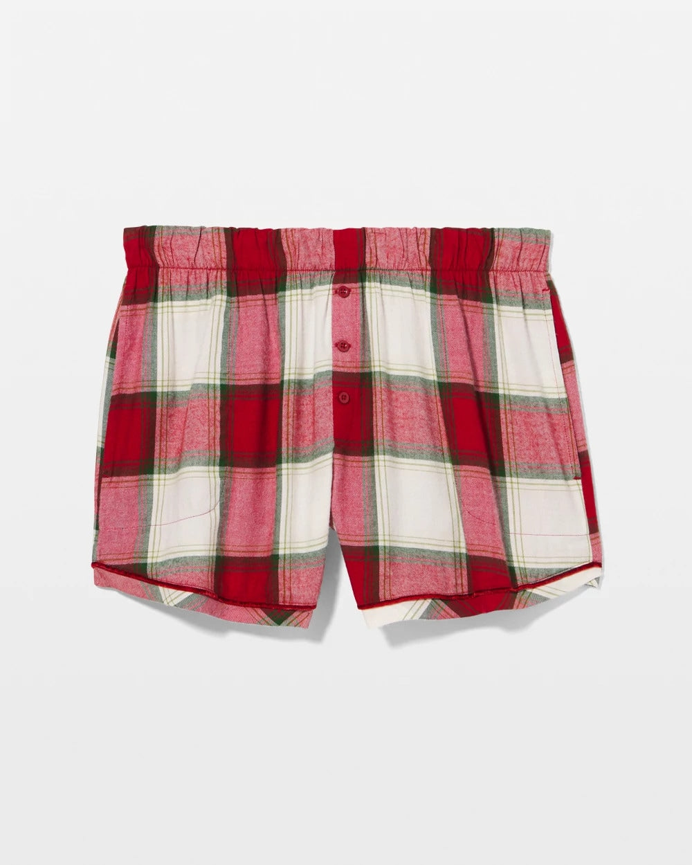 Velvet Piped Boxer Pajama Short