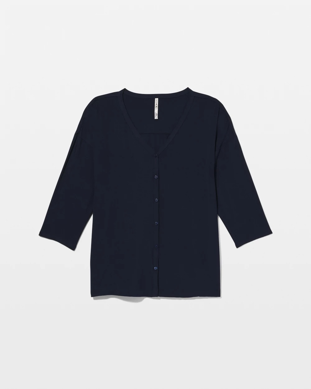 Button-Up Pajama Top