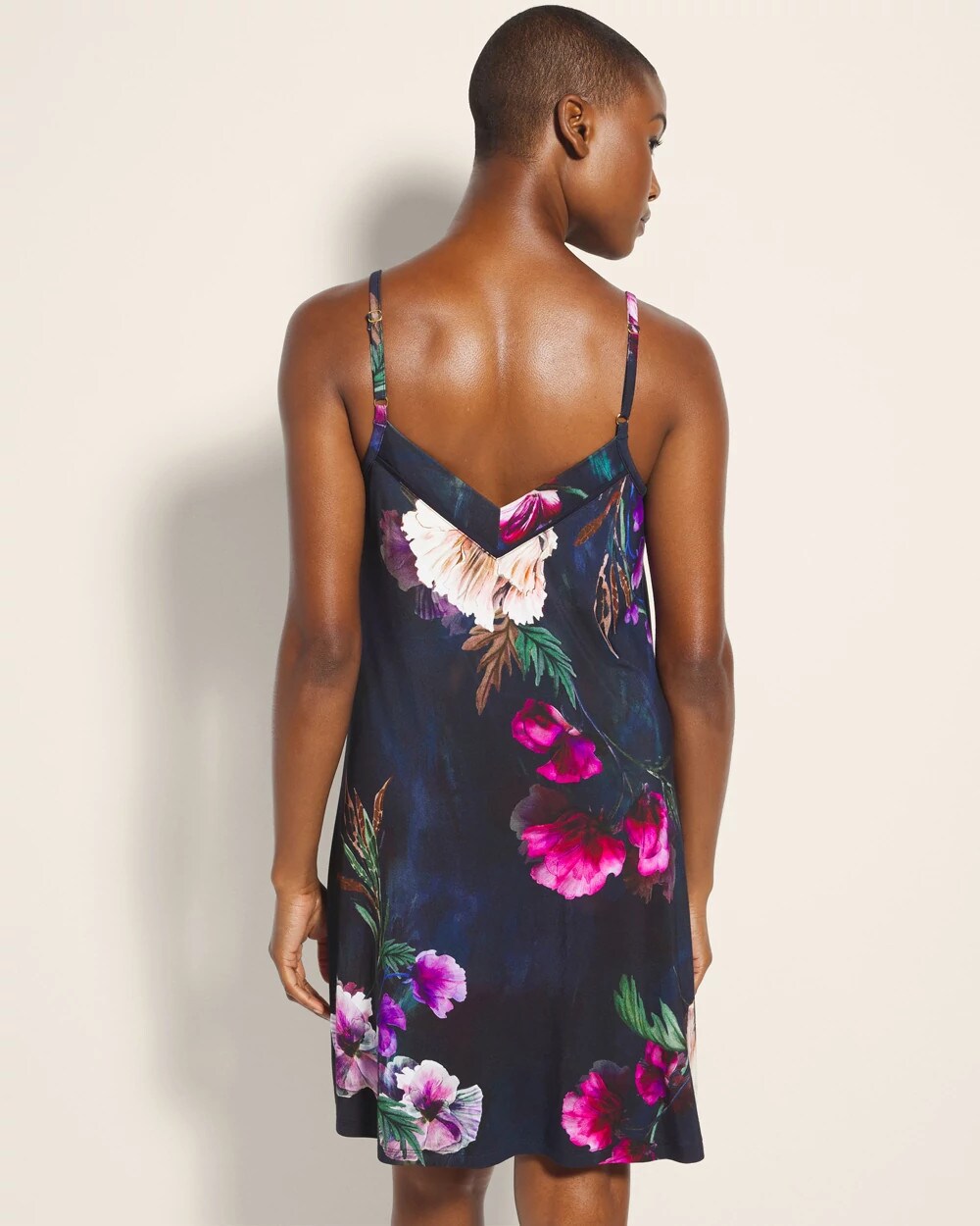 Chemise with Piping
