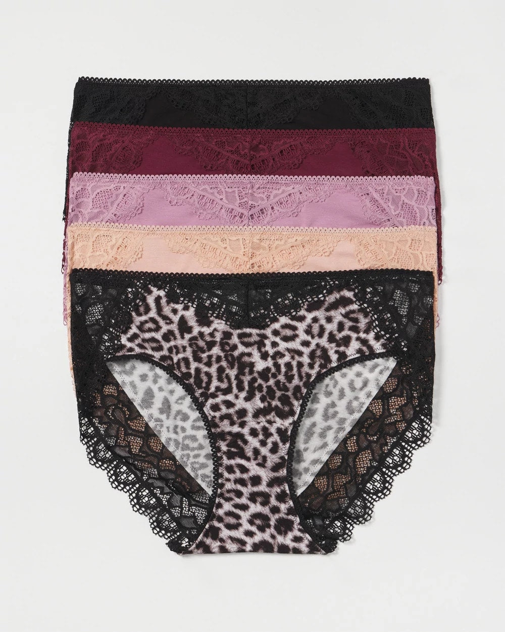 Lace Hipster 5 Pack