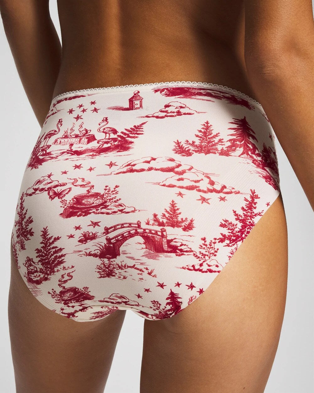 Edge High-Leg Panty with Lace
