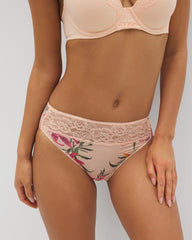 Edge High-Leg Panty with Lace