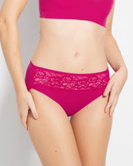 Edge High-Leg Panty with Lace