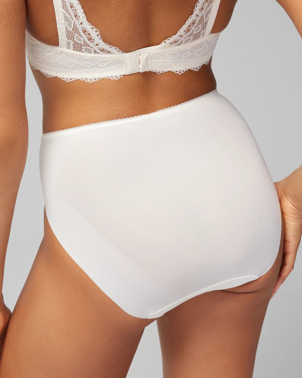 High-Leg Panty with Lace
