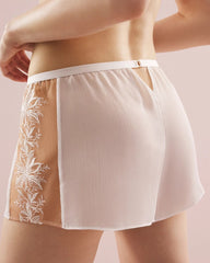Crinkle Chiffon Pajama Short