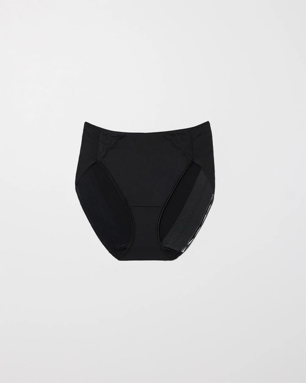 High-Leg Brief Panty with Lace