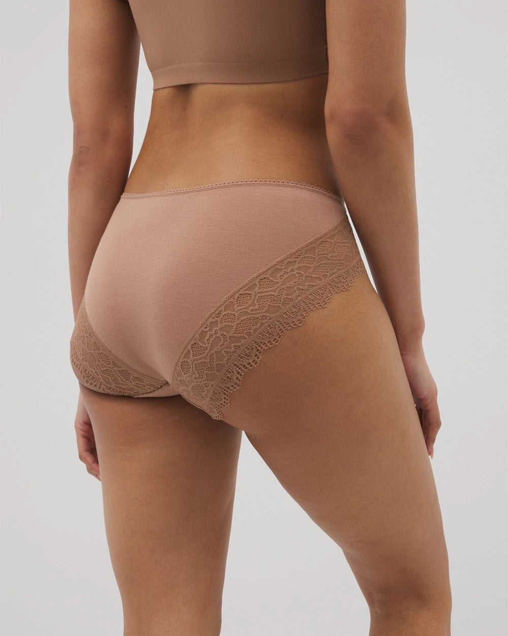 High-Leg Panty with Enchanting Lace