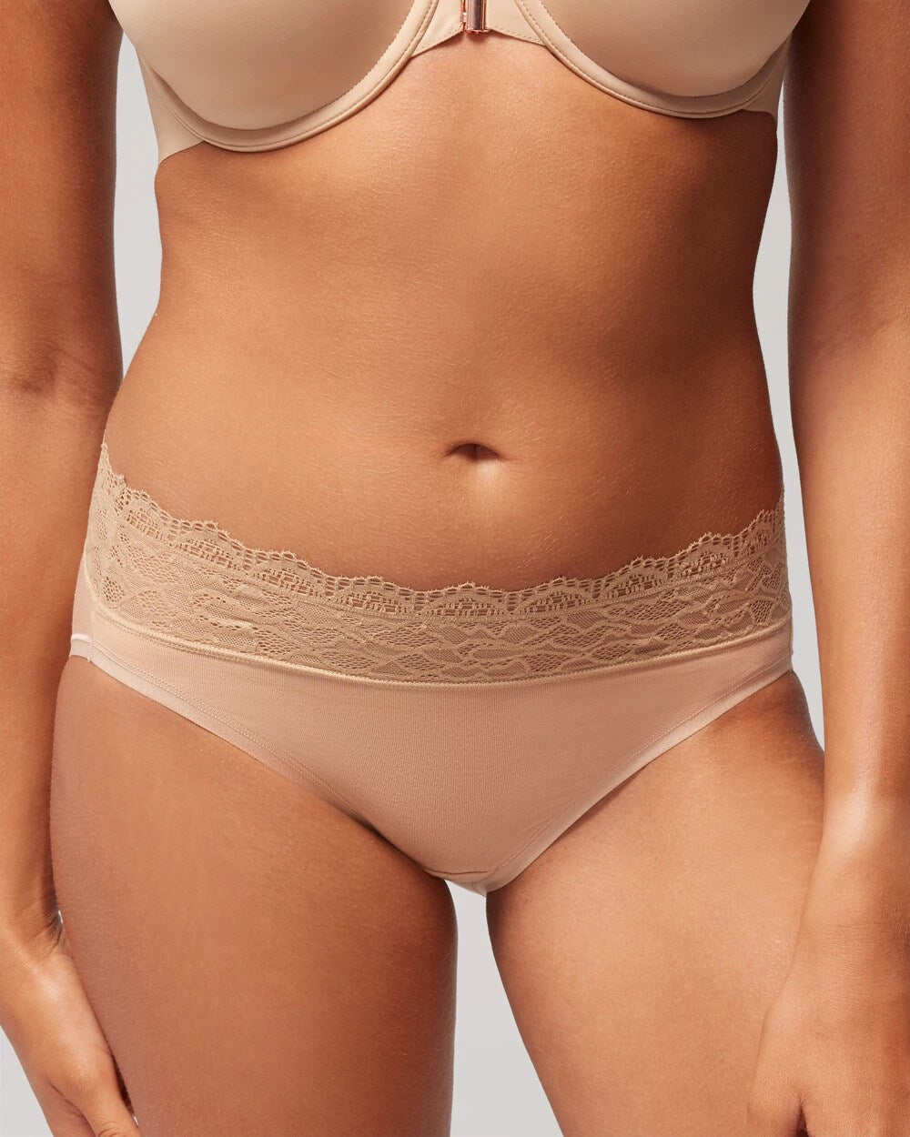 High-Leg Panty with Enchanting Lace