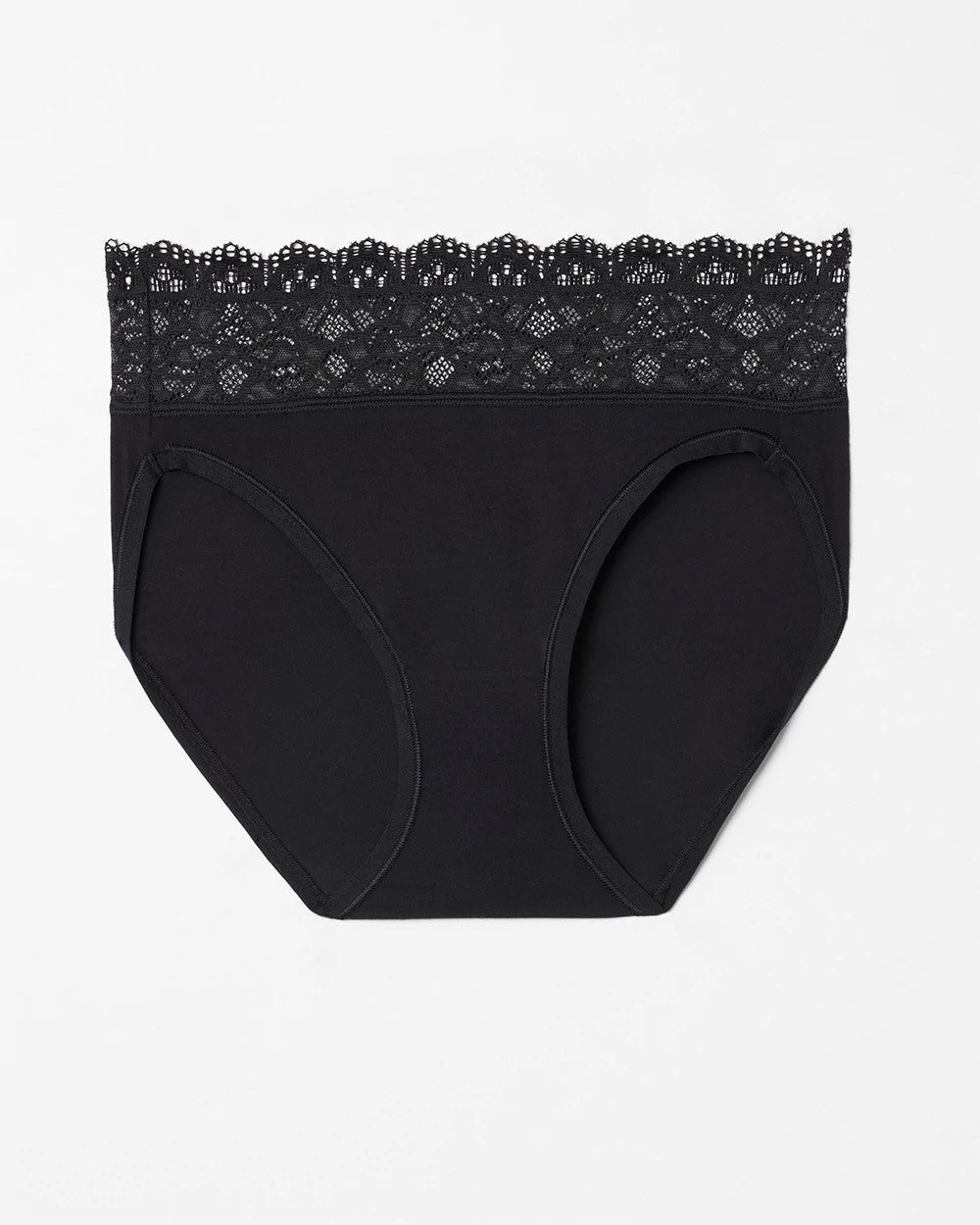 High-Leg Panty with Enchanting Lace