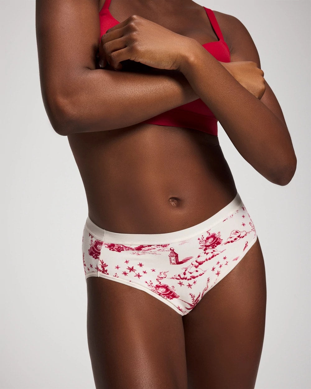 Cotton High-Leg Panty