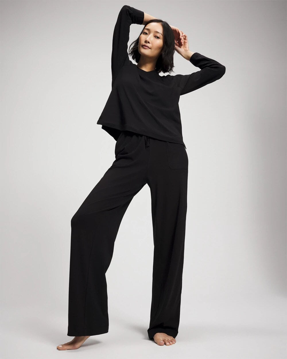 Most Loved Cotton Long Sleeve Pajama Tee