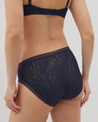 Soma High-Leg Panty with Stretch Lace