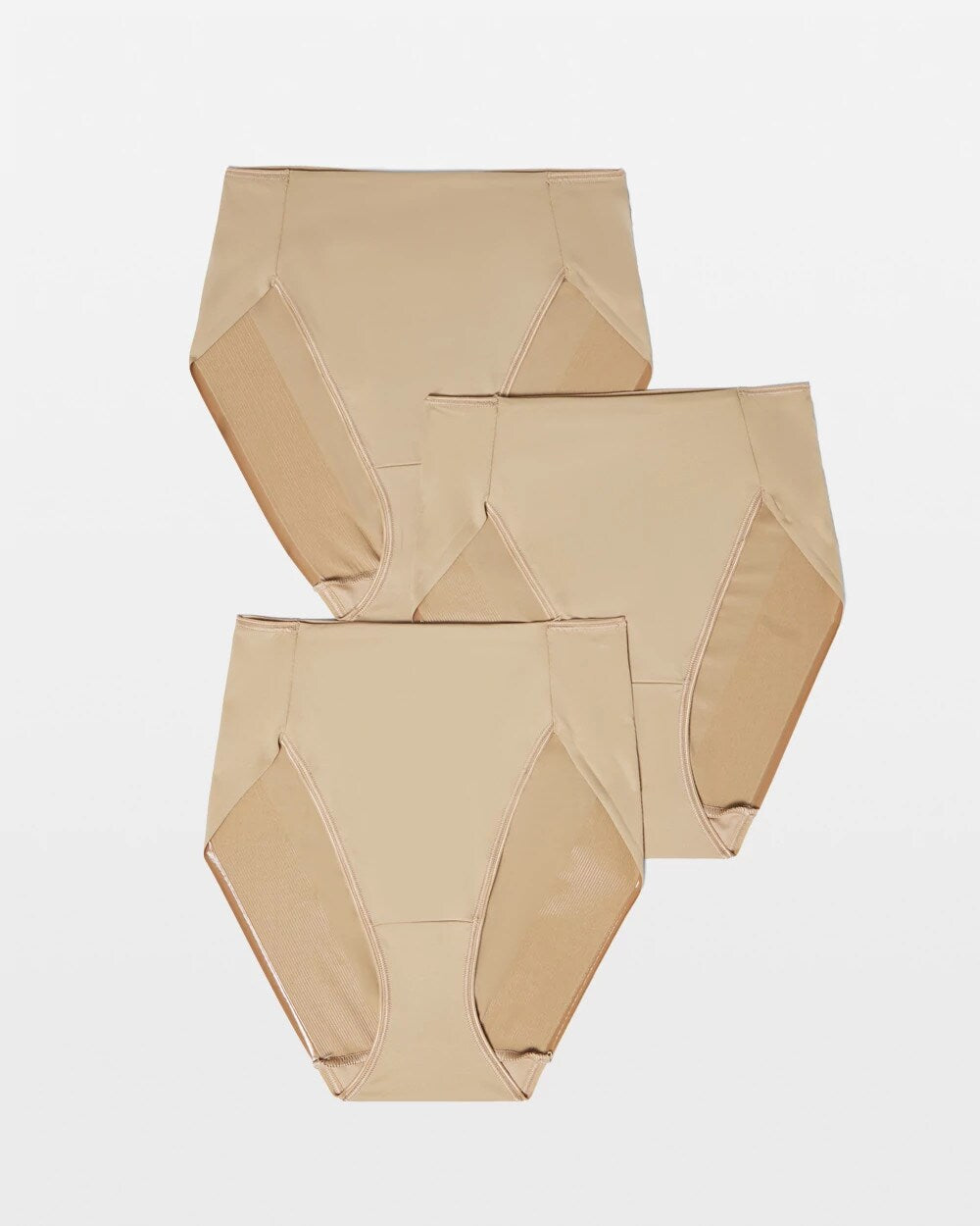 Tummy High-Leg Brief Panty 3 Pack