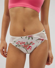 Embraceable High-Leg Panty with Crochet Lace