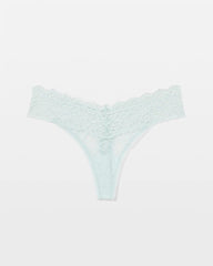 Thong Panty with Enchanting Lace