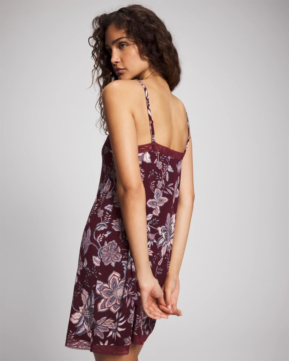 Lace Trim Chemise